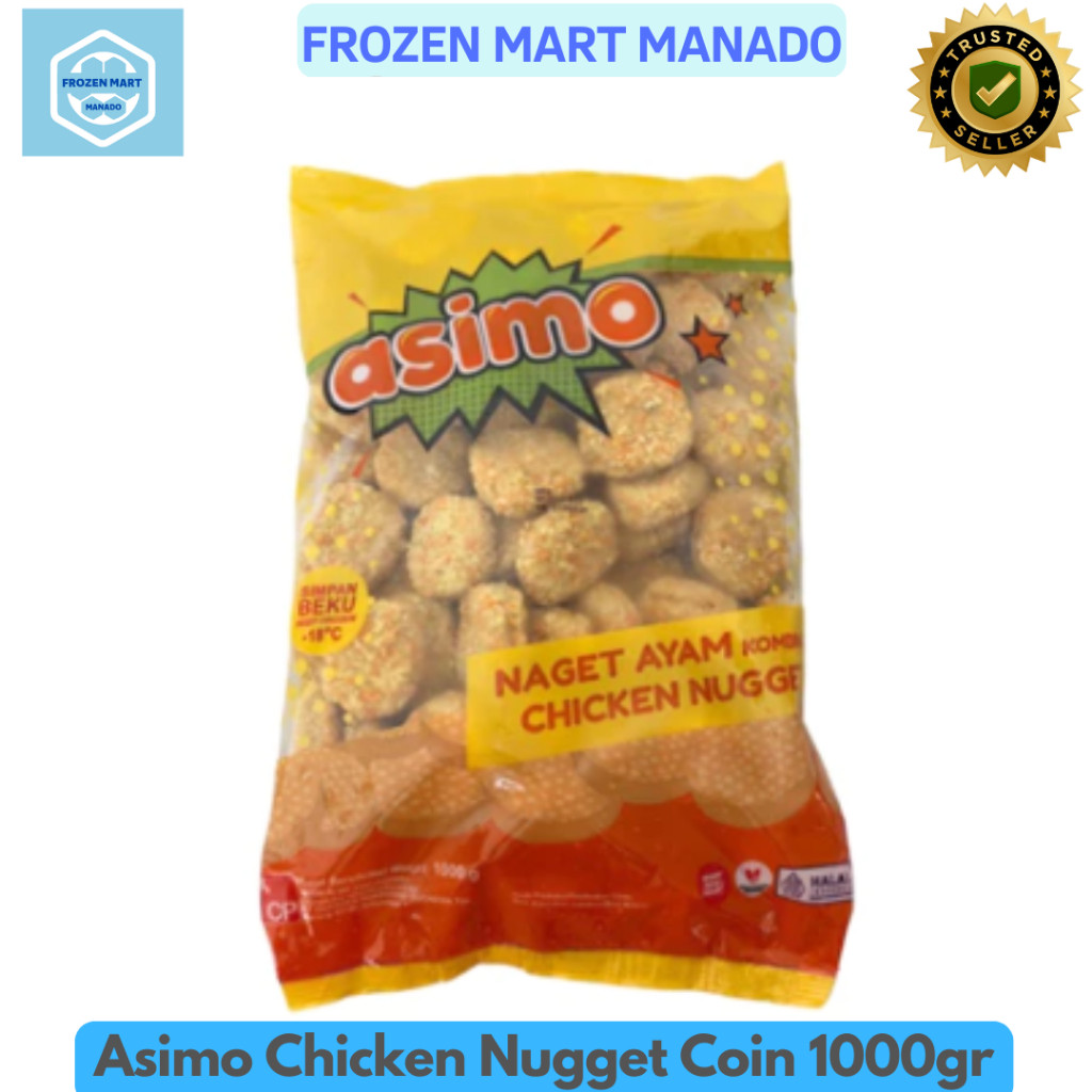 

Asimo Chicken Nugget Coin 1000gr - Frozen Mart Manado (Frozen Food Manado)