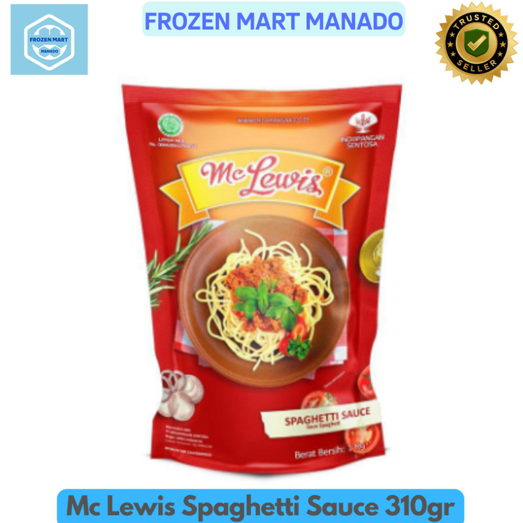 

Mc Lewis Spaghetti Sauce 310gr - Frozen Mart Manado (Frozen Food Manado)
