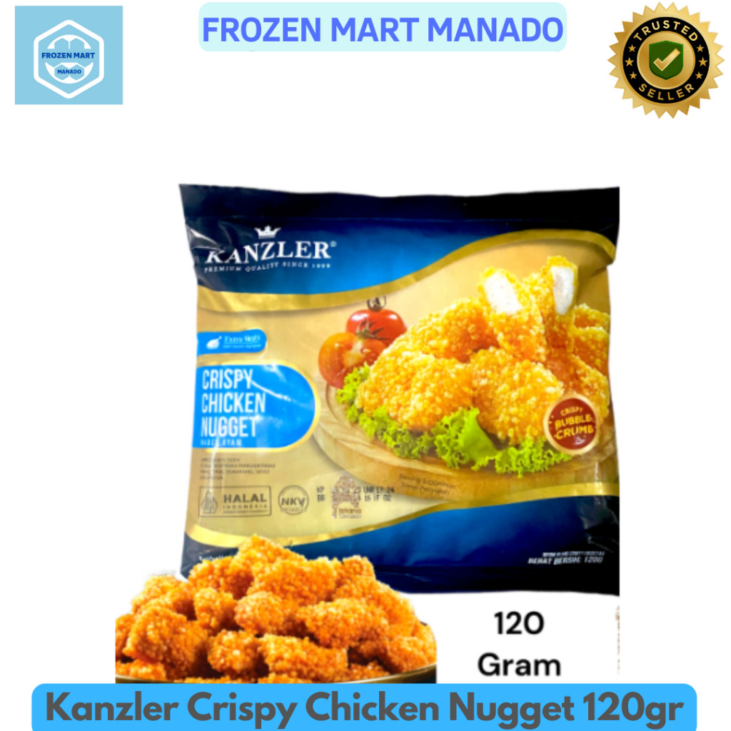 

Kanzler Crispy Chicken Nugget 120gr - Frozen Mart Manado (Frozen Food Manado)