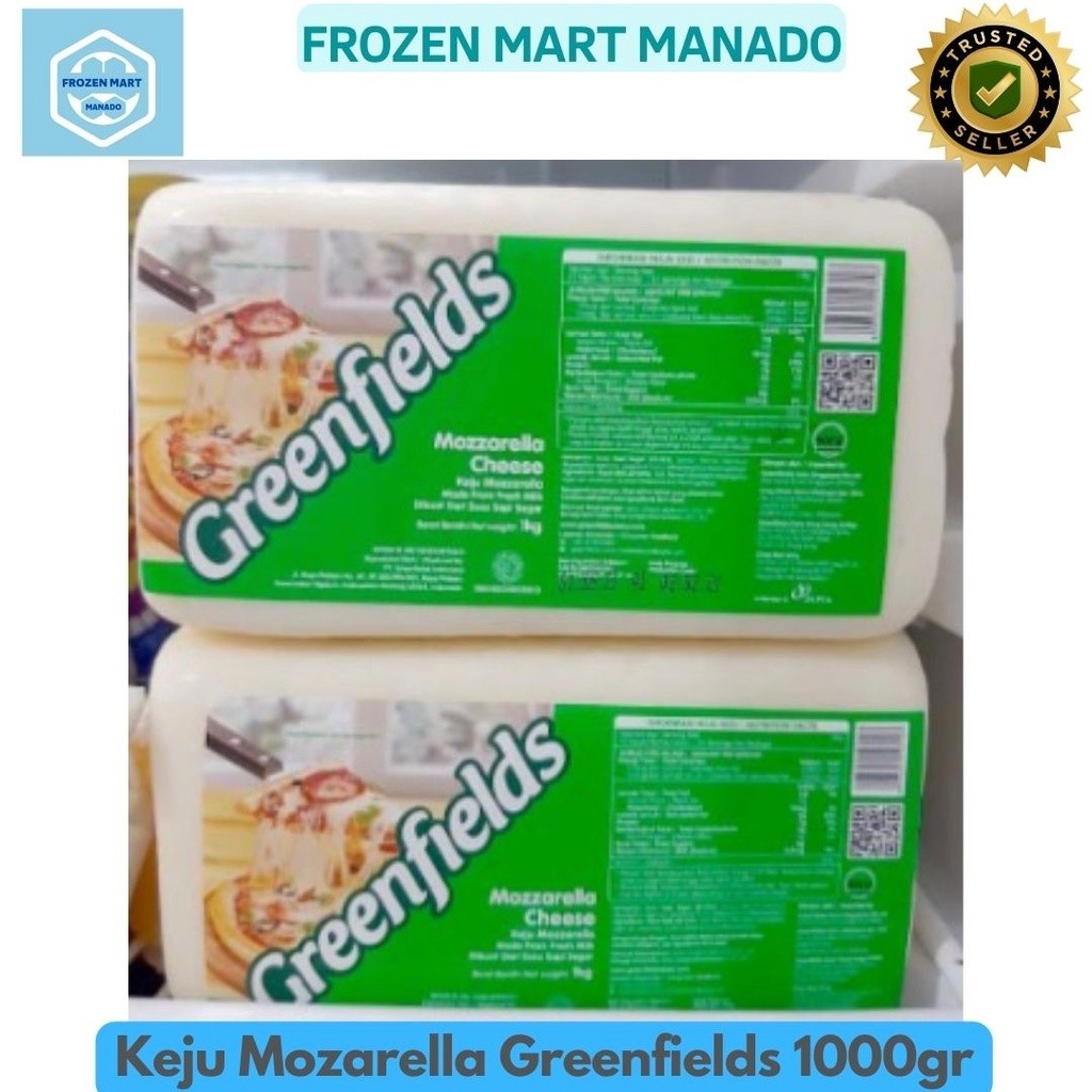 

Keju Mozarella Greenfields 1000gr - Frozen Mart Manado (Frozen Food Manado)