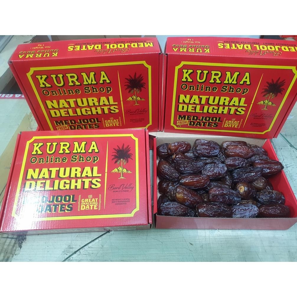 

Kurma Medjool 5kg/Kurma palestine/Kurma super jumbo(Exp 2026)