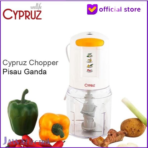 Food Processor Penggiling Makanan Cypruz Chopper Pisau Ganda