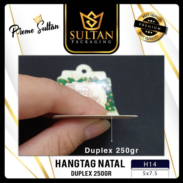 

HangtagHangtag MurahLabel BajuHangtag Merry Christmas (H14) (7.5X5)