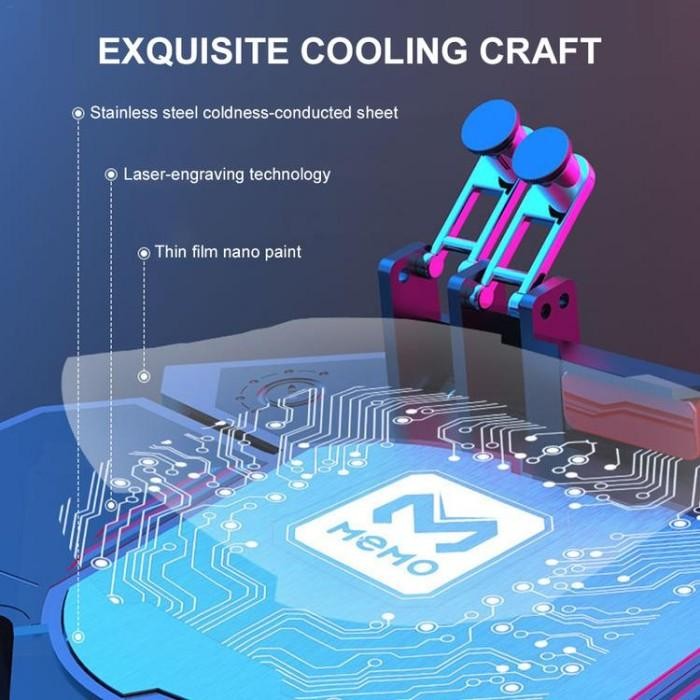 ORIGINAL MEMO DL88 GAMEPAD COOLER 6 FINGERPLAY PENDINGIN HP GAMEPAD