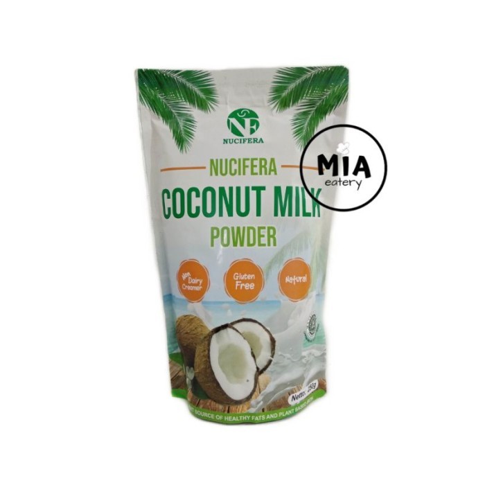 

TERLARIS ORGANIC COCONUT MILK POWDER NUCIFERA 250G SANTAN KELAPA BUBUK ORGANIK MURAH!!! MURAH