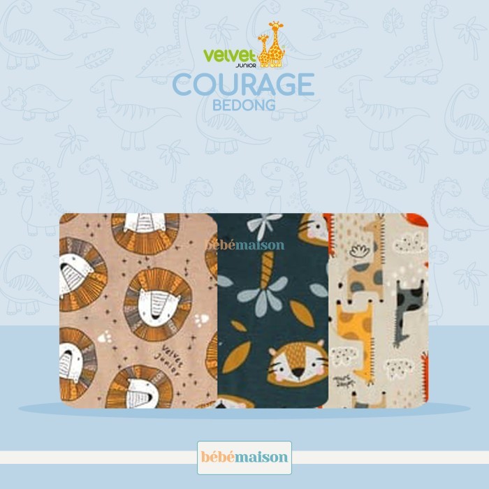 HOT SALE! VELVET JUNIOR - Courage Bedong/3pcs