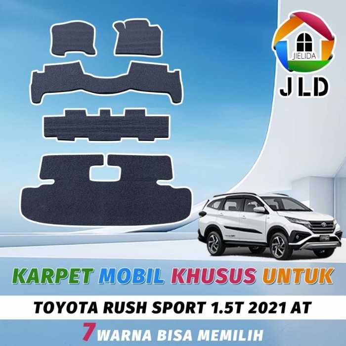 

TERLARIS JIELIDA KARPET MOBIL MIE BIHUN CUSTOM DAIHATSU TERIOS & TOYOTA RUSH SPORT 2018-2023 (3