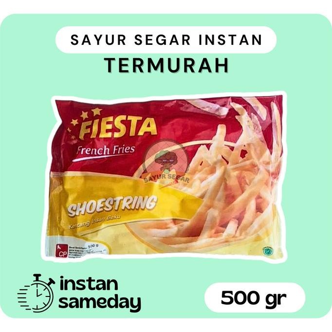 

Shoestring Fiesta 500Gr / Kentang Goreng / Frozen Food Original