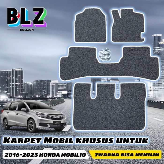 

TERLARIS BOLIZUN KARPET MOBIL MIE BIHUN CUSTOM HONDA MOBILIO 2016-2023 (3 BARIS) MURAH!!! MURAH