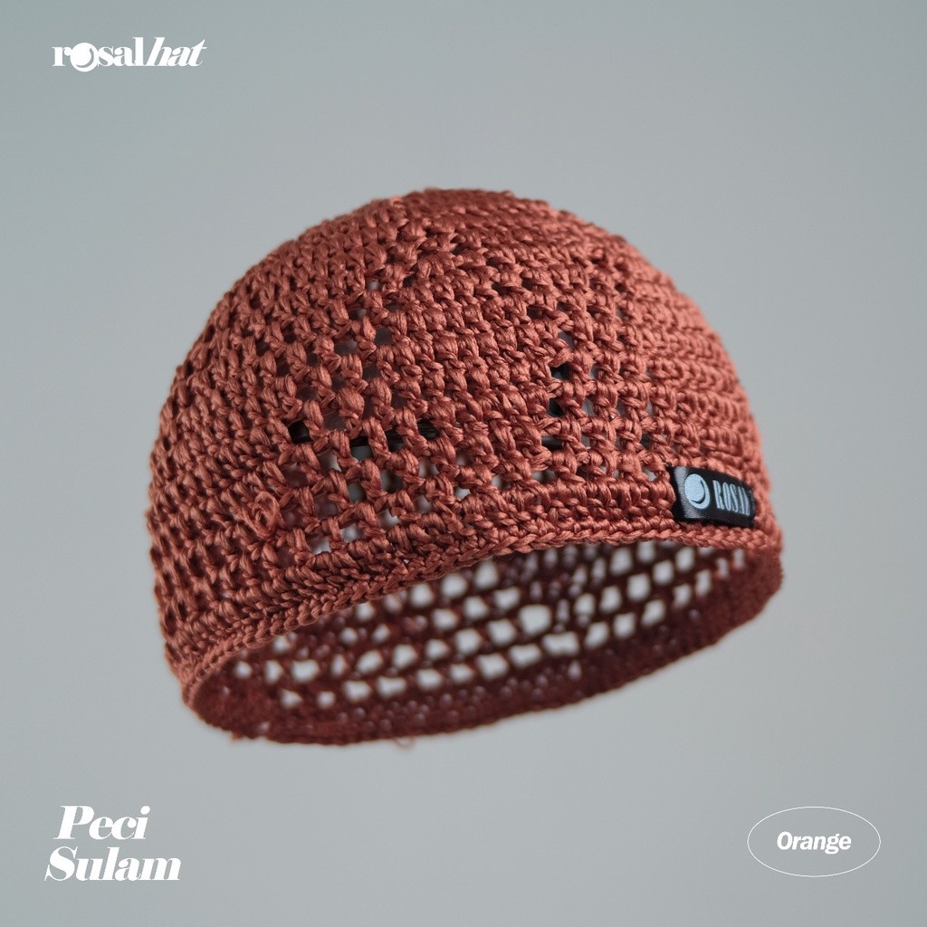 Gratis Ongkir Peci Rajut Sulam Tebal / Peci Sulam Bold / Peci / Rosal