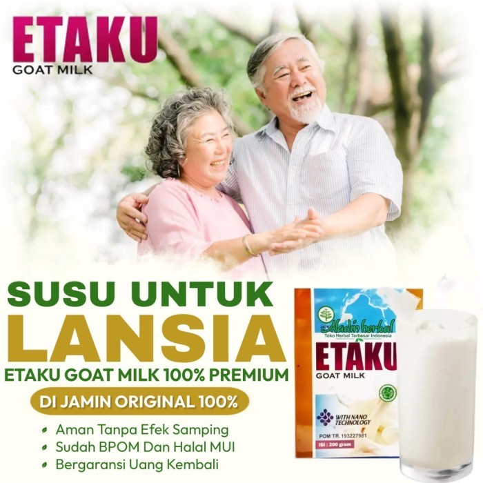 

TERLARIS SUSU LANSIA 100% BERKUALITAS - SUSU ORANG TUA TULANG DAN KALSIUM, PENGEROPOSAN TULANG