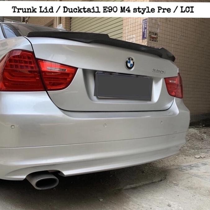 Trunk Lid Spoiler BMW E90 M4 Style Plastik