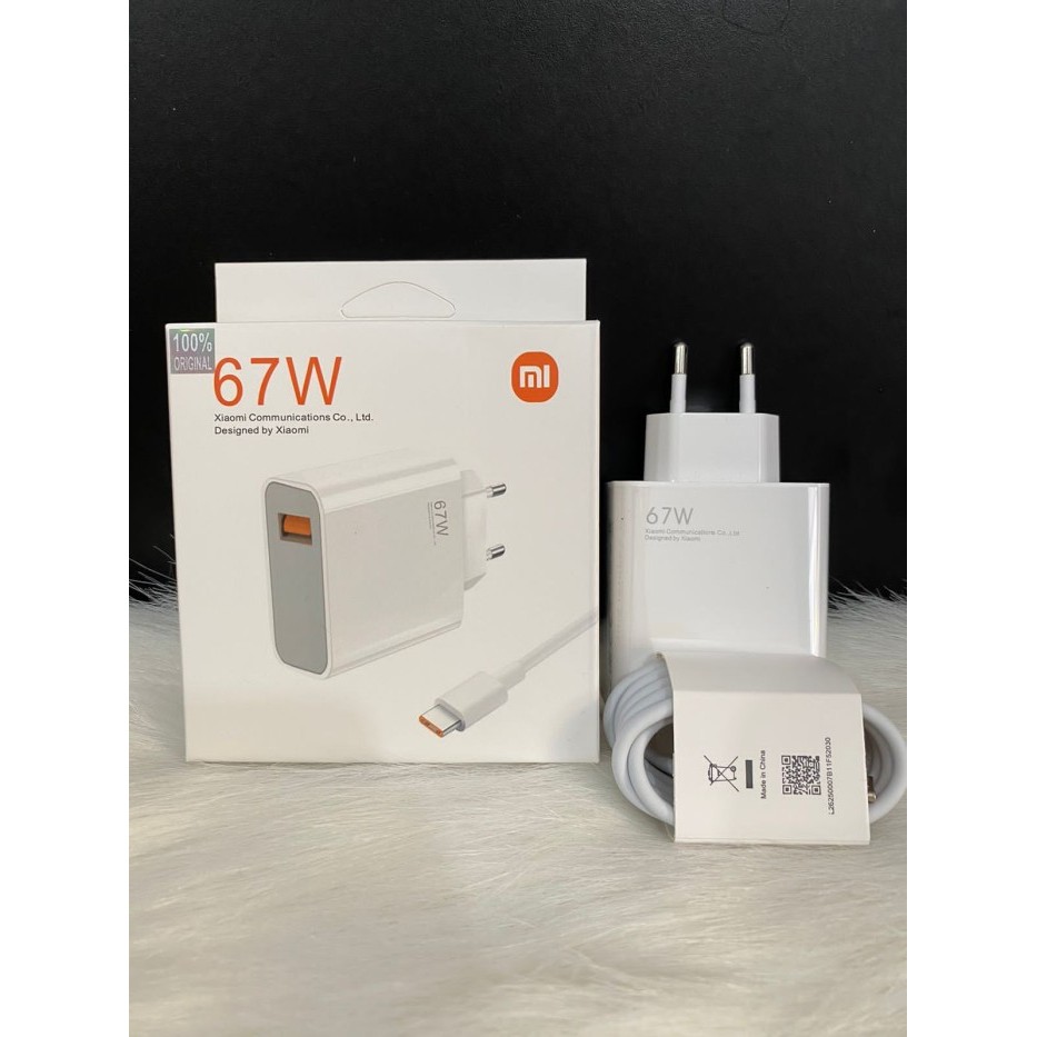 Adaptor charger Xiaomi 67W Original