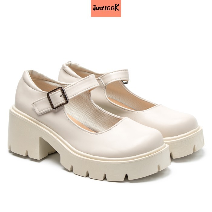 Justlook Jeongyeon Sepatu Docmart Sneakers Wanita Sneakers Fashion