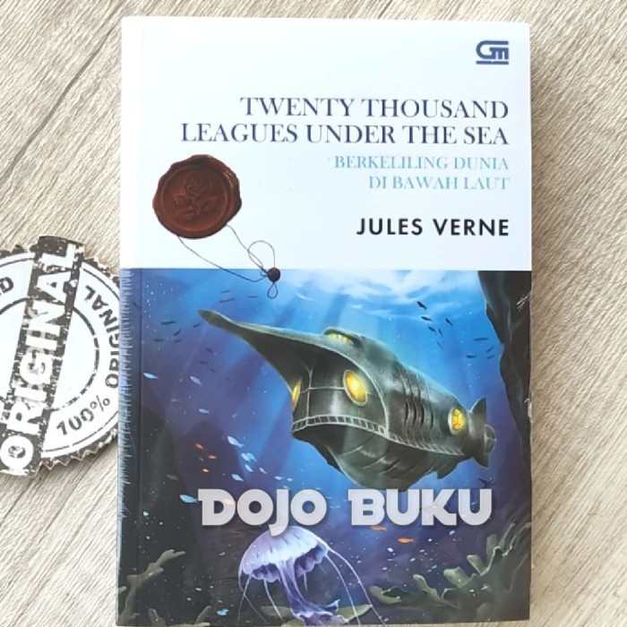 BUKU CLASSIC BERKELILING DUNIA DI BAWAH LAUT BY JULES VERNE