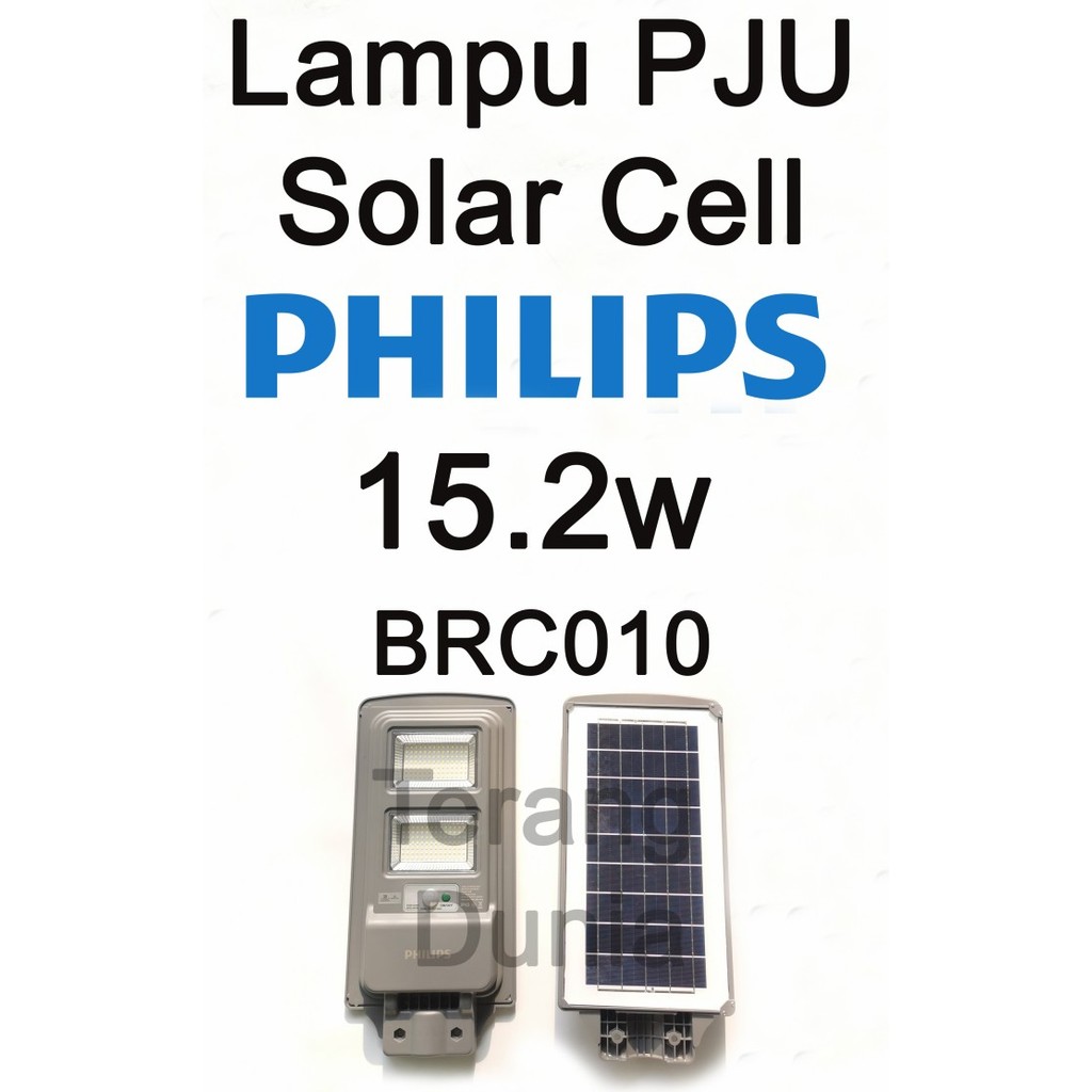 Philips PJU Solar Cell LED 15.2w BRC010 Lampu Philips PJU Matahari 15w