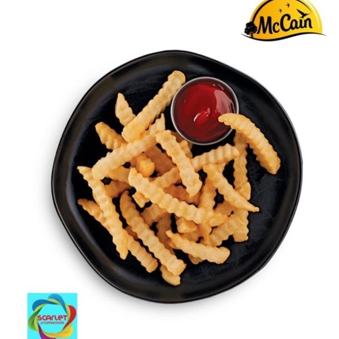 

Mccain Caterpak French Fries Crinkle Cut Kentang Goreng Crinkle 2,5Kg Original