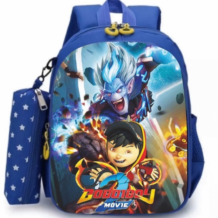 TAS RANSEL ANAK LAKI LAKI KARAKTER BOBOIBOY UNTUK ANAK SD / TK