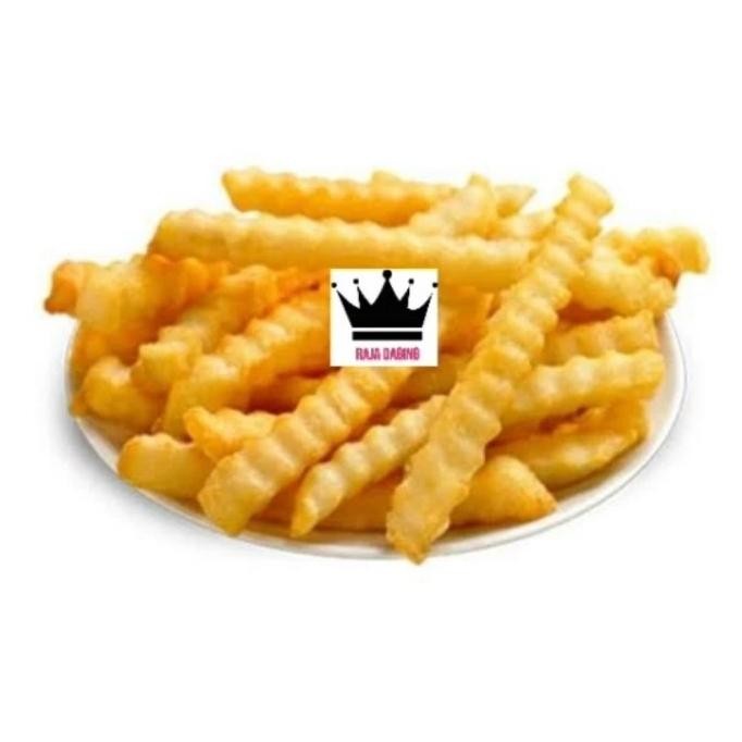 

Kentang Goreng Crinkle Cut @1Kg Original