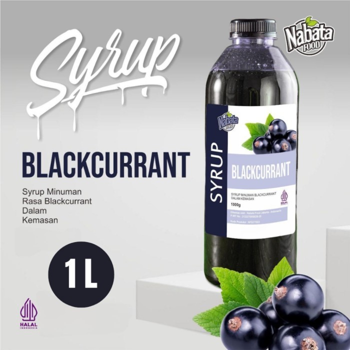 

TERLARIS SIRUP BLACKCURANT 1 LITER NABATA FOOD BLACKCURANT SYRUP NABATA FOOD 1000ML MURAH!!! MURAH