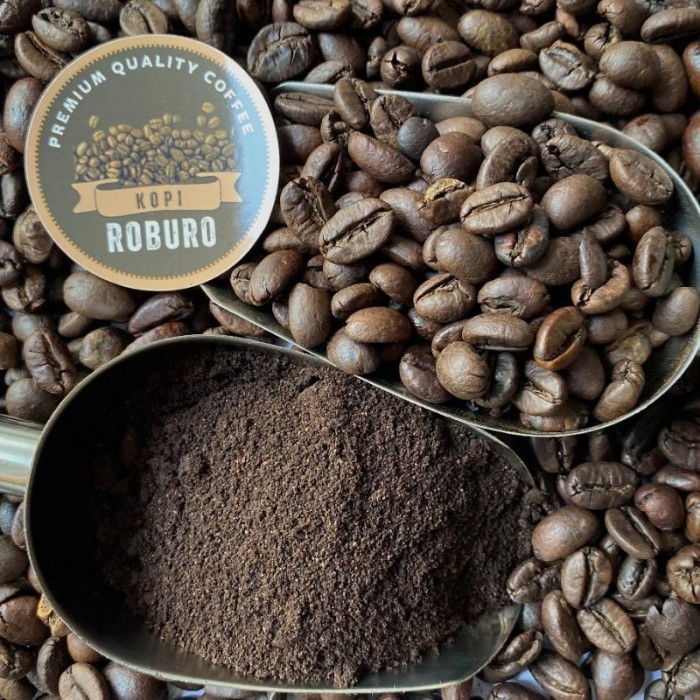 

TERLARIS KOPI BUBUK HITAM_TUBRUK ROBUSTA LAMPUNG PRODUKSI PABRIK KOPI UMKM -250 GRAM MURAH!!! MURAH