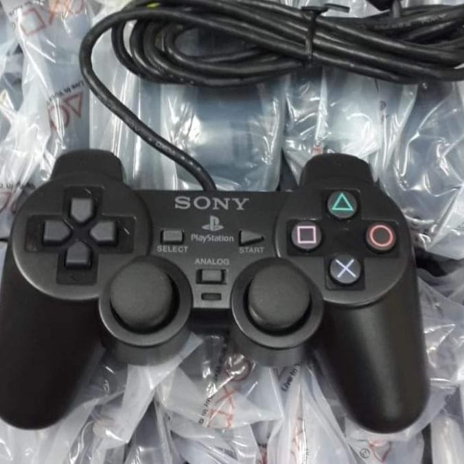 Produk Baru Stik Ps2 Op Hitam Sony / Stick Ps2 Ori Pabrik Hitam