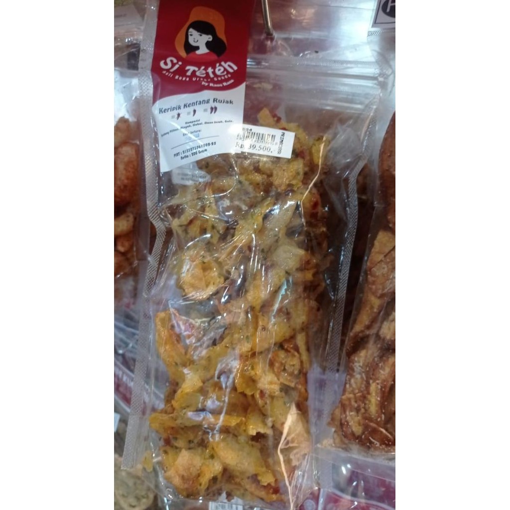 

Keripik Kripik Kentang Rujak Si Teteh Asli Oleh Oleh Bandung Viral Sal Original