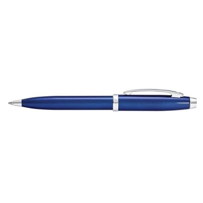 

Sheaffer 100 Glossy Blue Lacquer Ballpoint Pen Original