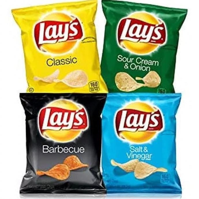 

Snack Lay'S Lays Potato Chips 184Gr Makanan Keripik Kentang Import Usa Original