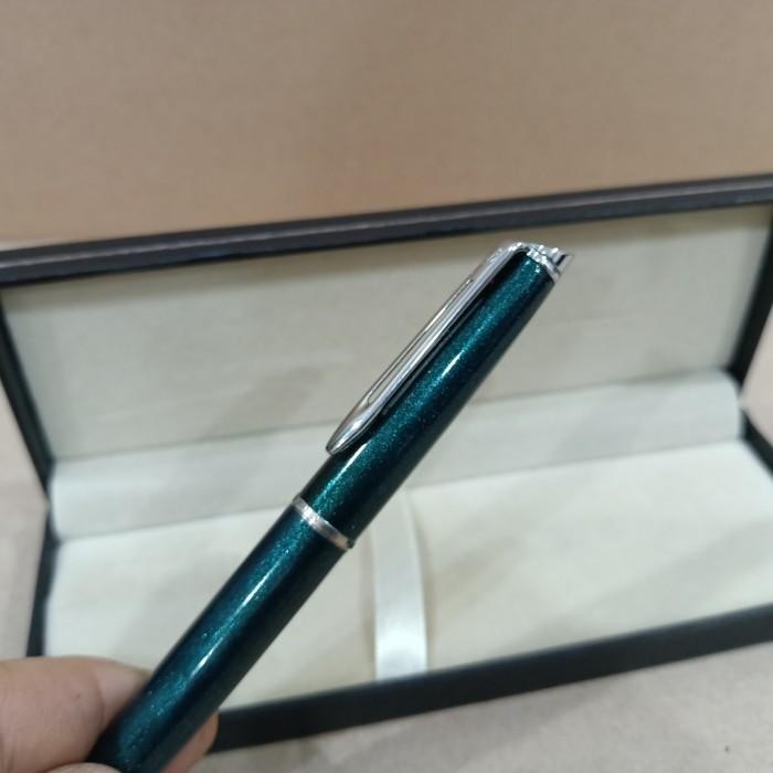 

PENA WATERMAN GREEN METALIK ORIGINAL mo pilot parker sailor pelikan lam y Sheaffer cross aigner st dupont mont blanc hero caran d'ache Original