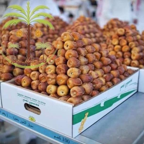 

tin- kurma sukari 3kg / sukari al qassim 3kg murah / kurma sukari al qassim timbangan lebih
