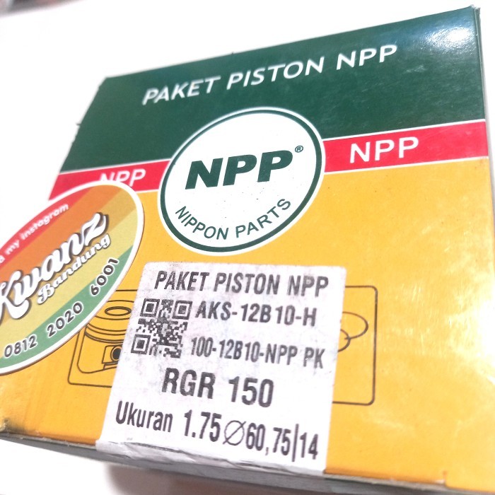 Seher Kit Os 1.75 Suzuki Rgr150 Npp Seher Os 1.75 Suzuki Rgr150 Piston Suzuki Rgr150 Piston Kit Suzu