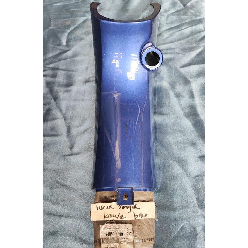 Legshield Tengah Kontak Biru Ungu Kaze R Asli Ori Kawasaki Nos Barang Langka