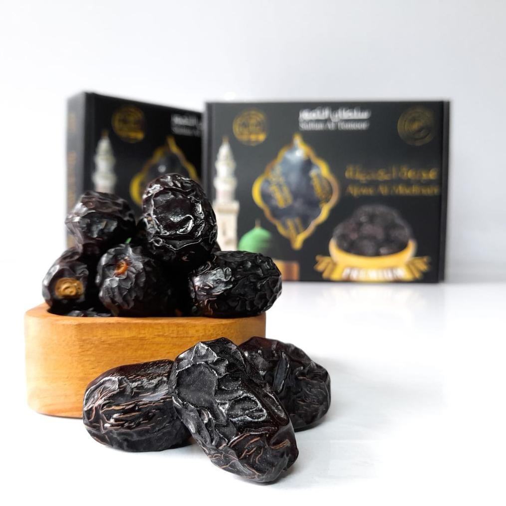 

tin- kurma ajwa al madina 1kg kurma nabi preum