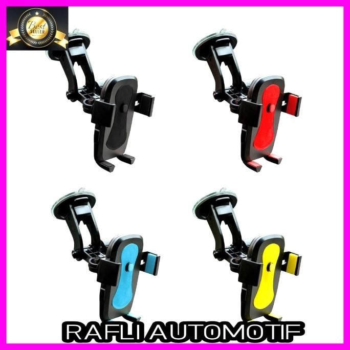 Produk Baru Car Holder Hp Universal Tempat Dudukan Hp Mobil Tripod Stick Tongsis