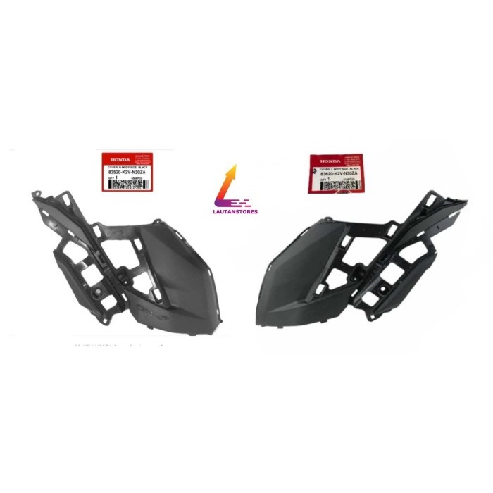 83520-K2V-N30Za 83620-K2V-N30Za Cover Sambungan Body Kanan Kiri Vario 125 Led K2V Termurah Langka