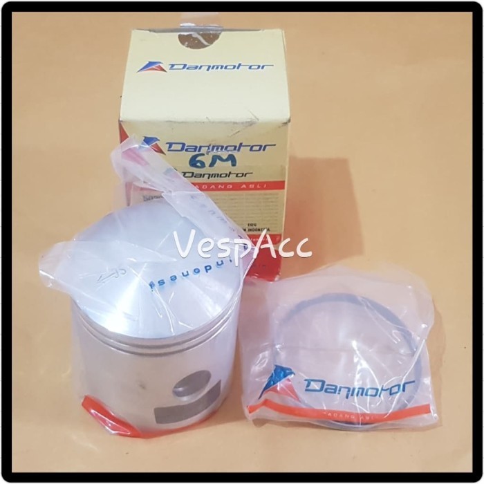 Piston Seher Vespa Os 6M Original Danmotor Termurah Langka