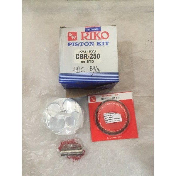 Original Riko Piston Kit Cbr Crf 250 Thailand Old Single Kyj 150 200 Pen 17 Diameter 77.5 78 Mm Raci