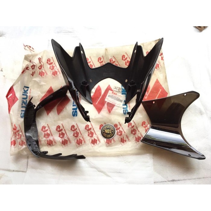 Cover Batok Totok Lampu Depan Suzuki Satria F Fu 150 Barong Hitam Ori Termurah Langka