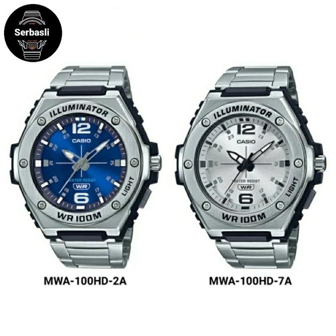 Promo Jam Casio Mwa-100Hd / Mwa100Hd Analog Original Bergaransi