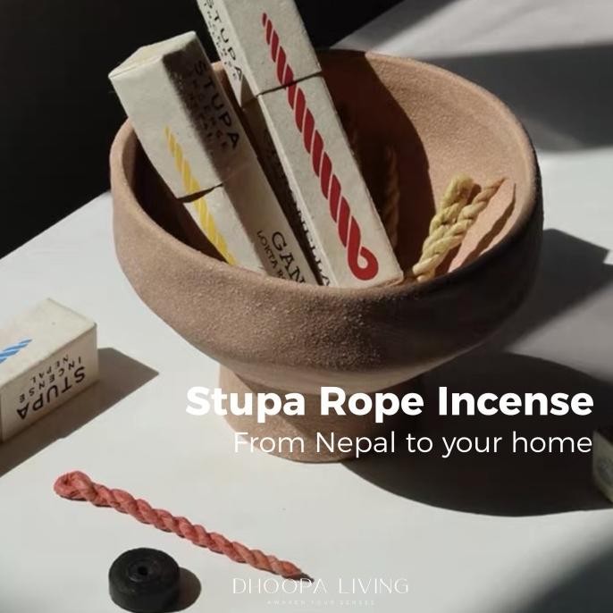 Stupa Incense Ropes Nepal - Dupa Tali Nepal Stupa