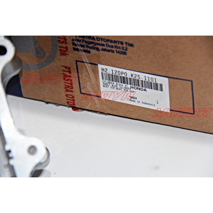 Block Boring Cylinder Blok Seher Beat Fi Esp K44 Beat Pop Aspira Termurah Langka