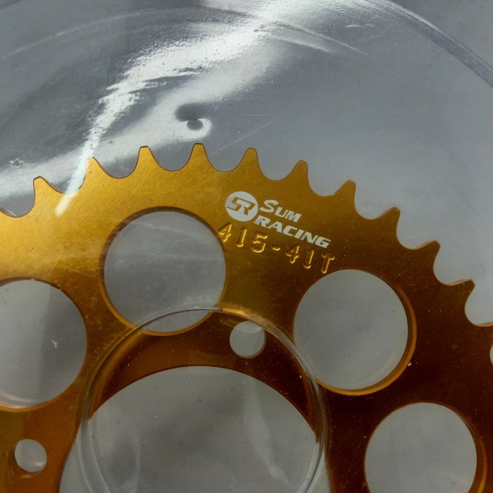 Gir Gear Belakang Rxz Rxking Jupiter Alm Alloy Gold 415 41T Sum Racing Termurah Langka
