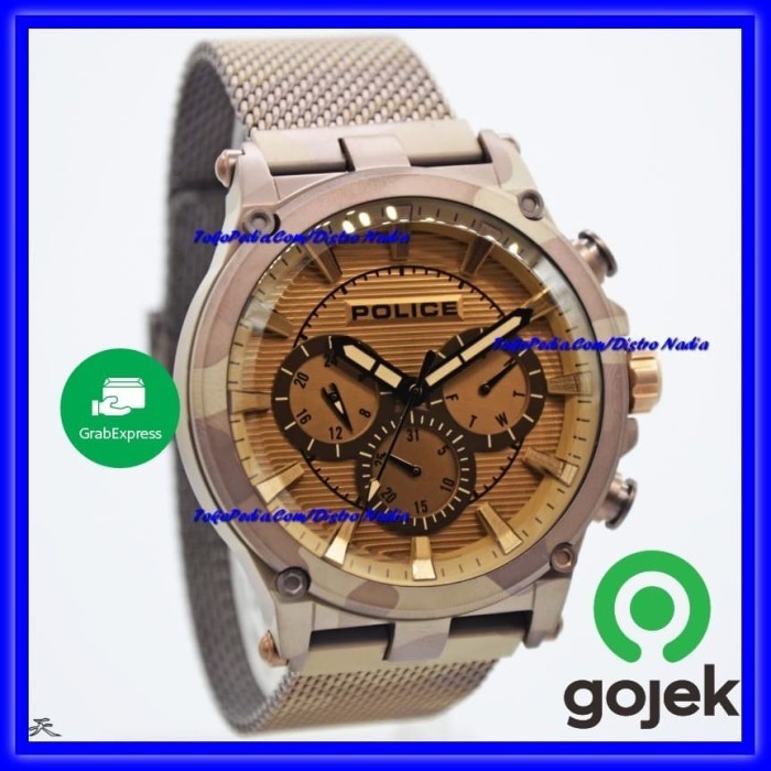 Baru Jam Tangan Pria Police Ori / Jam Cowok Model Original Sport