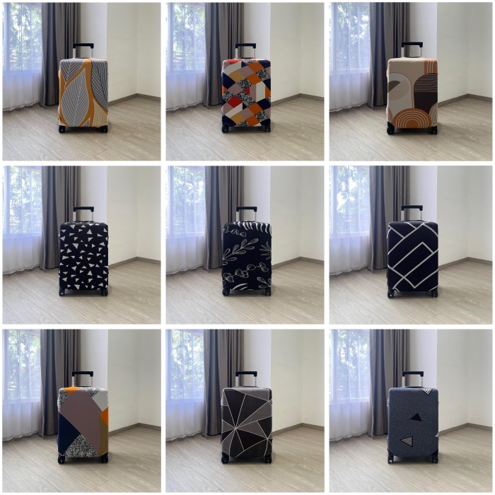 sarung koper / cover koper elastis