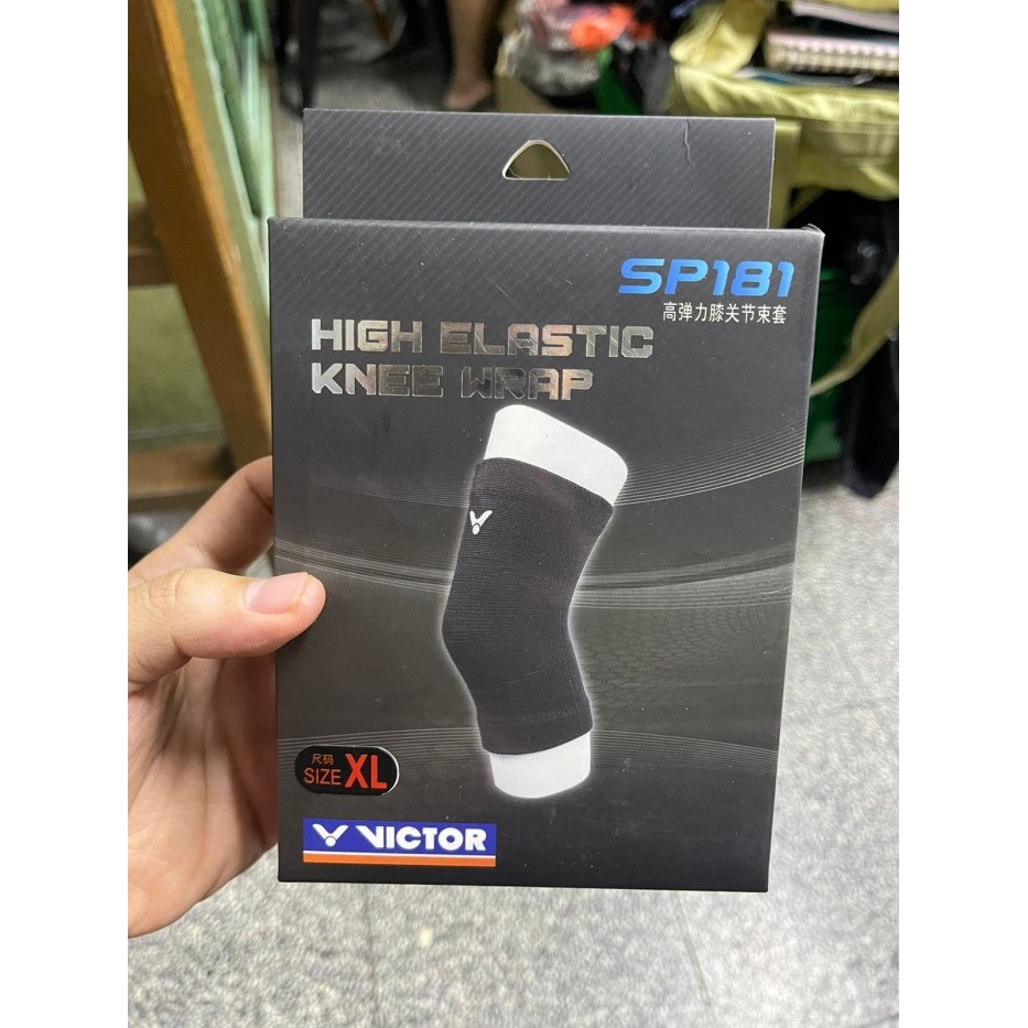 Terbaru Deker Badminton Lutut Victor / High Elastic Knee Wrap Sp181 Original