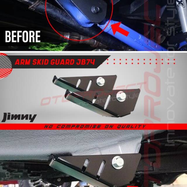 Otoproject - Arm Skid Guard Jimny Jb74 | Pelindung Arm Jimny JB74