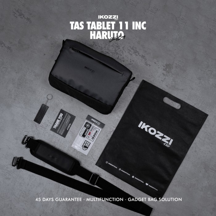 Ikozzi Haruto - Slingbag - Tas Tablet 11 Inch