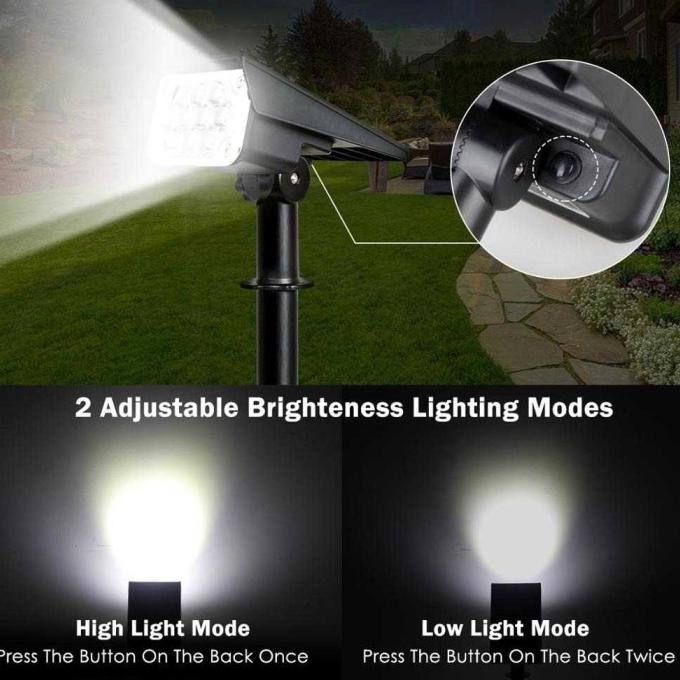 TAFFWARE T-SUN LAMPU SOROT TAMAN SOLAR PANEL OUTDOOR WATERPROOF 20 LED