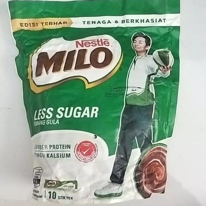 

Ready - Milo Less Sugar Malaysia Kurang Gula Isi 10Stik